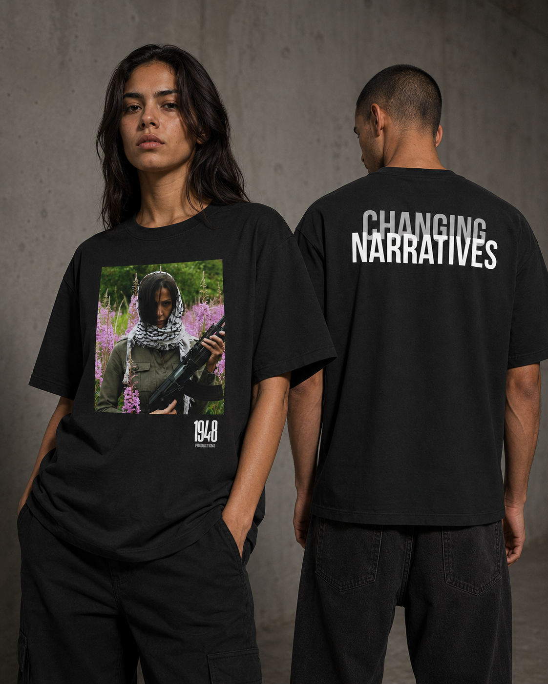 FREEDOM FIGHTER - T-shirt (Black)